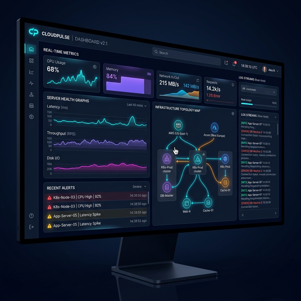 Cloud Monitoring Dashboard